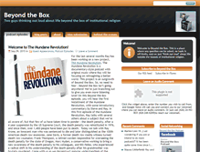 Tablet Screenshot of beyondtheboxpodcast.com